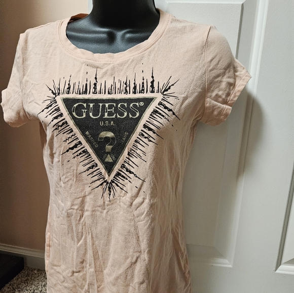 GUESS Embellished Studded T-shirt - Picture 5 of 9